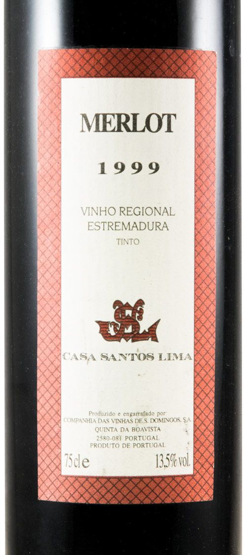 1999 Casa Santos Lima Merlot tinto