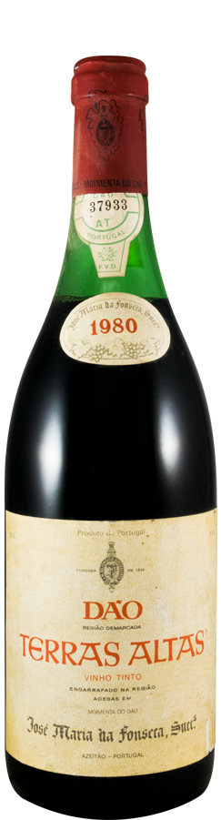 1980 José Maria da Fonseca Dão Terras Altas tinto