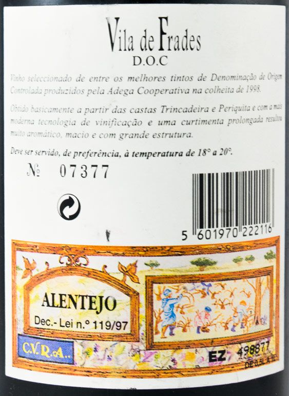 1998 Vila de Frades red