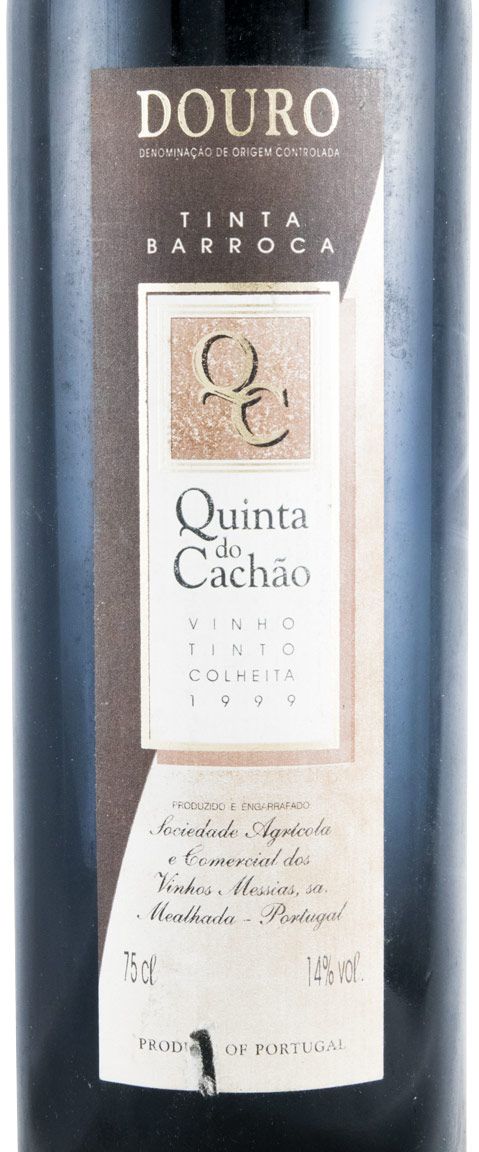 1999 Messias Quinta do Cachão Tinta Barroca red