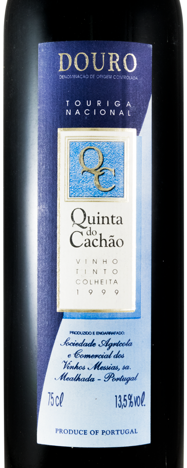 1999 Messias Quinta do Cachão Touriga Nacional red