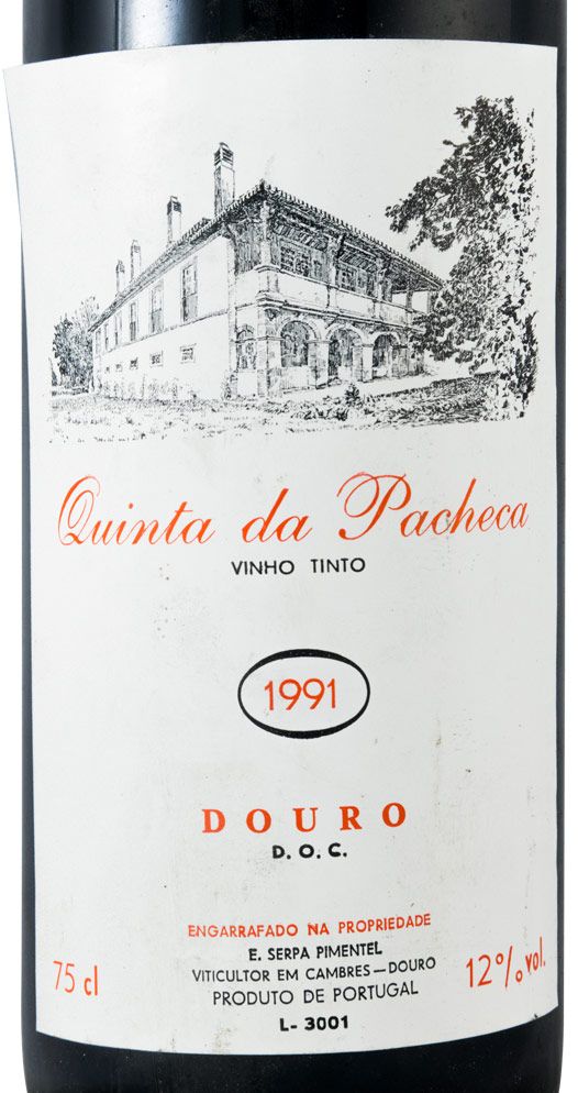1991 Quinta da Pacheca red