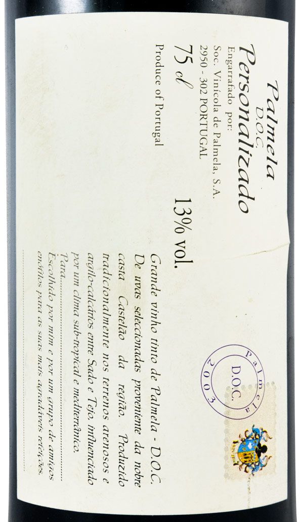 2003 Palmela Personalizado tinto