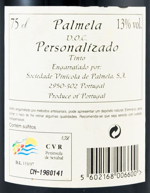 2003 Palmela Personalizado tinto