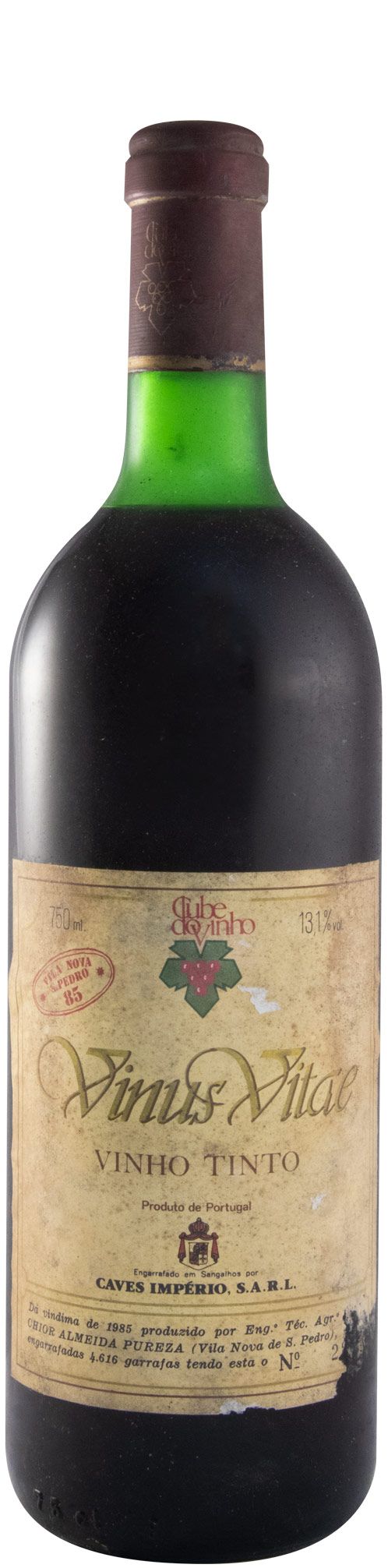 1985 Vinus Vitae Vila Nova S. Pedro red