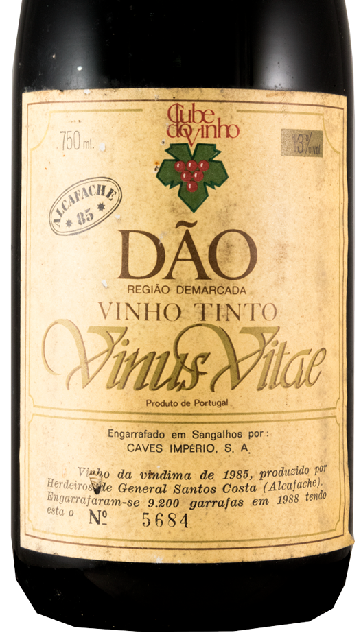 1985 Vinus Vitae Alcafache red