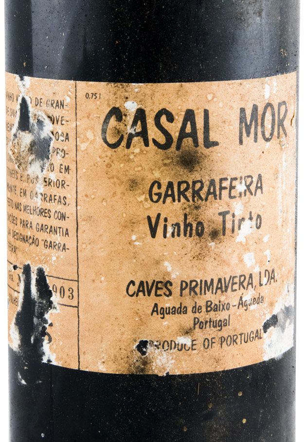 1965 Casal-Mor Garrafeira red