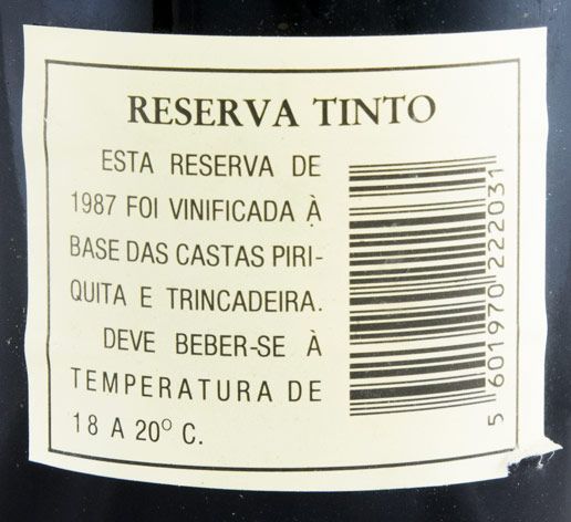 1987 Navegante Reserva tinto
