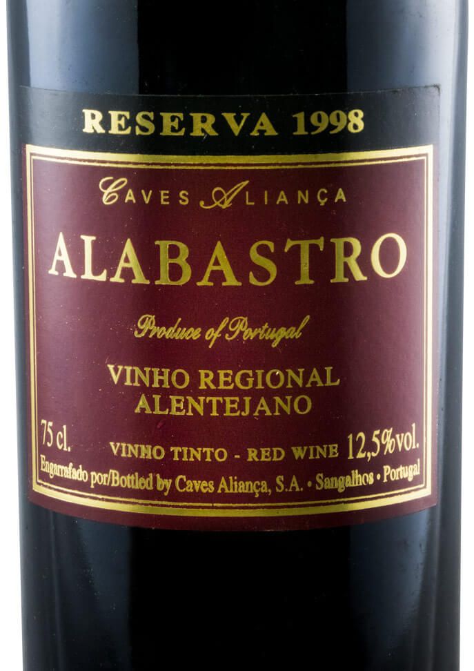 1998 Bacalhôa Alabastro Reserva red