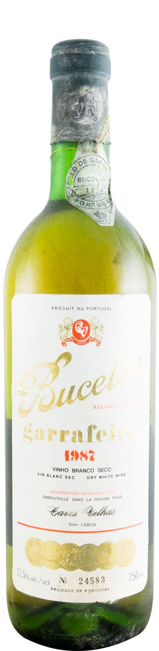 1987 Caves Velhas Bucelas Garrafeira branco
