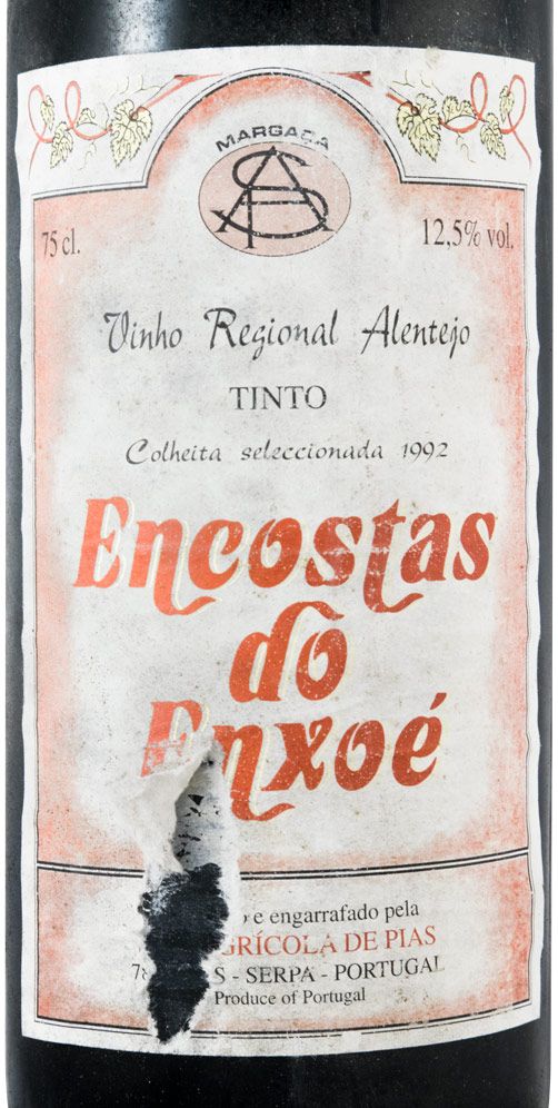 1992 Encostas do Enxoé Colheita Seleccionada red