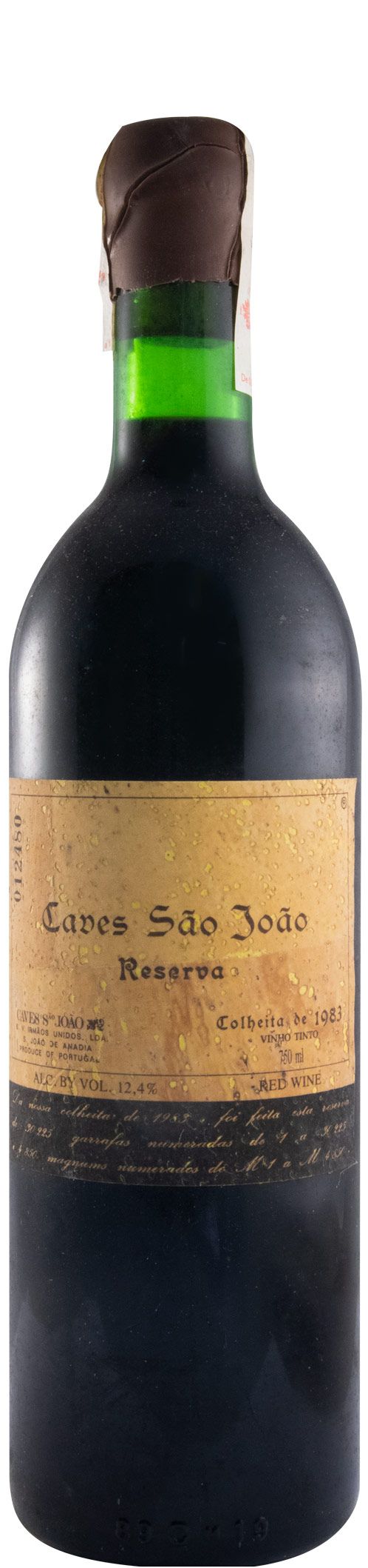 1983 Caves São João Reserva tinto