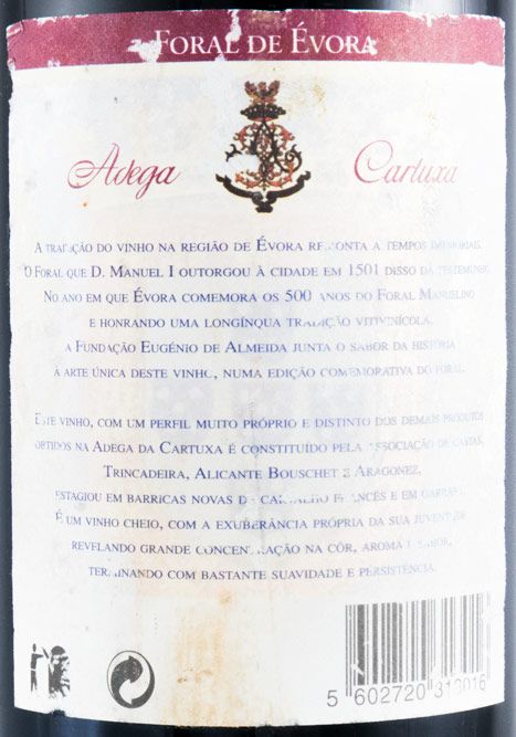 2000 Foral de Évora red