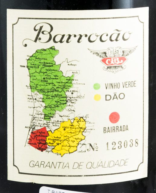 1986 Barrocão Reserva Bairrada tinto