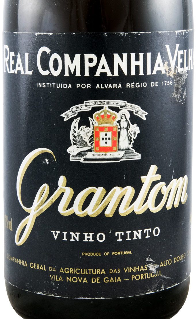 1975 Real Companhia Velha Grantom Garrafeira red