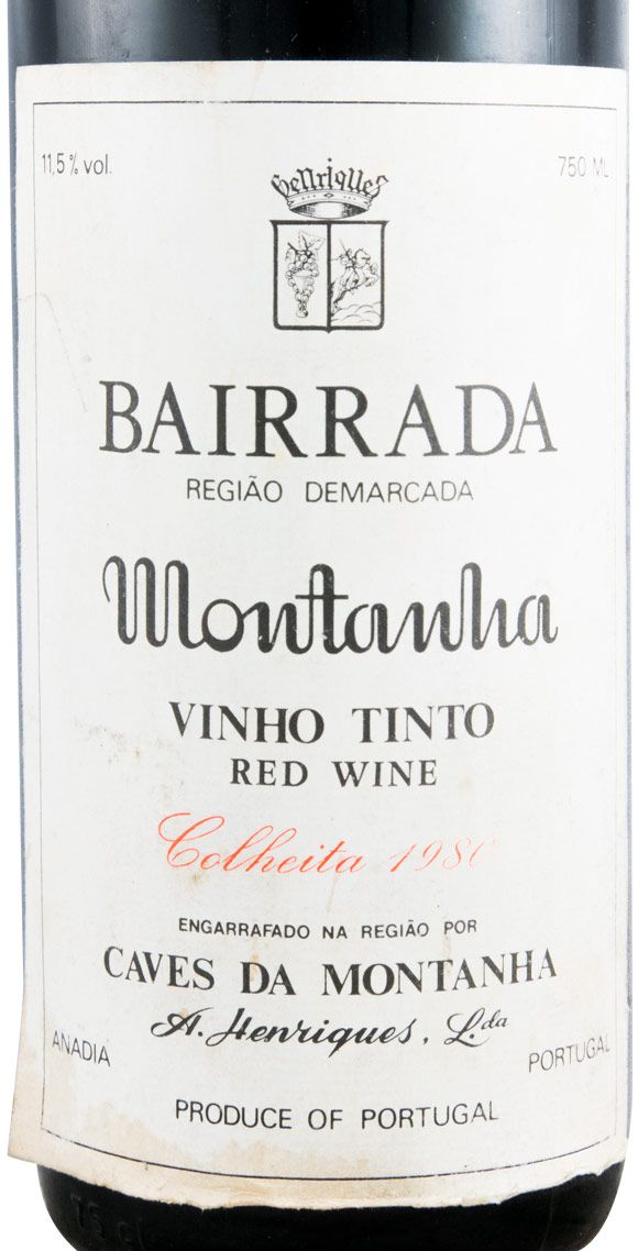 1980 Caves da Montanha Colheita Bairrada tinto