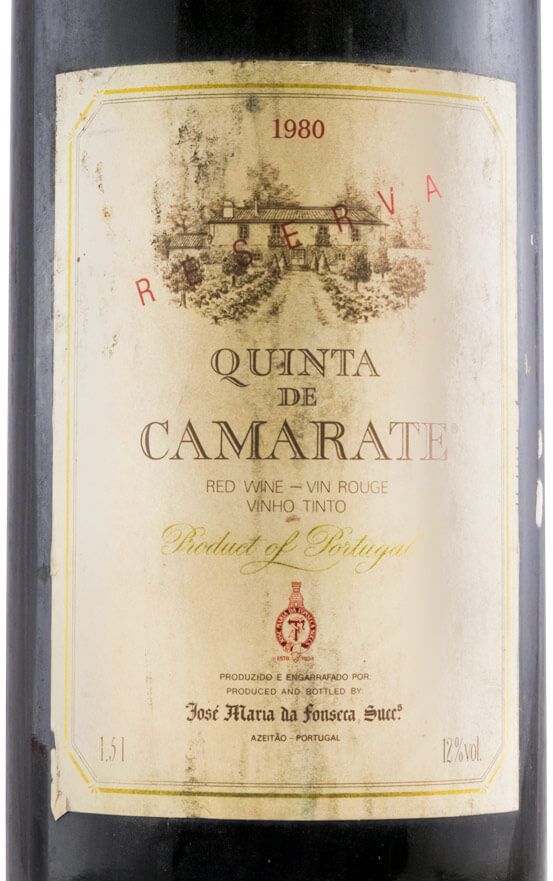 1980 José Maria da Fonseca Quinta de Camarate red 1.5L