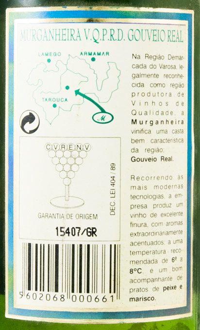 1997 Murganheira Gouveio Real branco 50cl