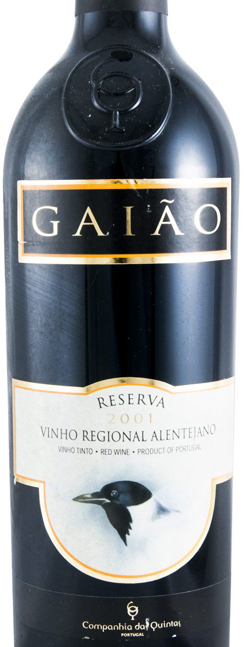 2001 Gaião Reserva red