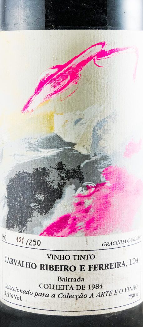 1984 Carvalho, Ribeiro & Ferreira Bairrada a Arte e o Vinho tinto
