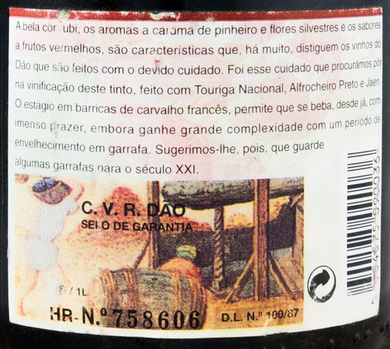 1997 Quinta de Cabriz tinto