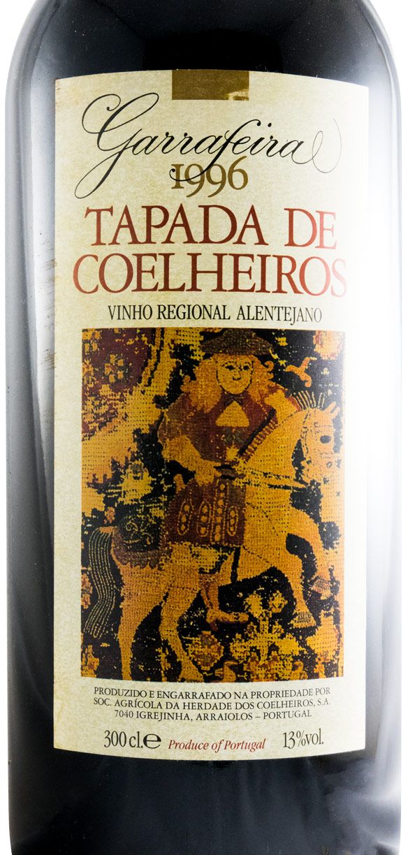 1996 Tapada de Coelheiros Garrafeira tinto 3L
