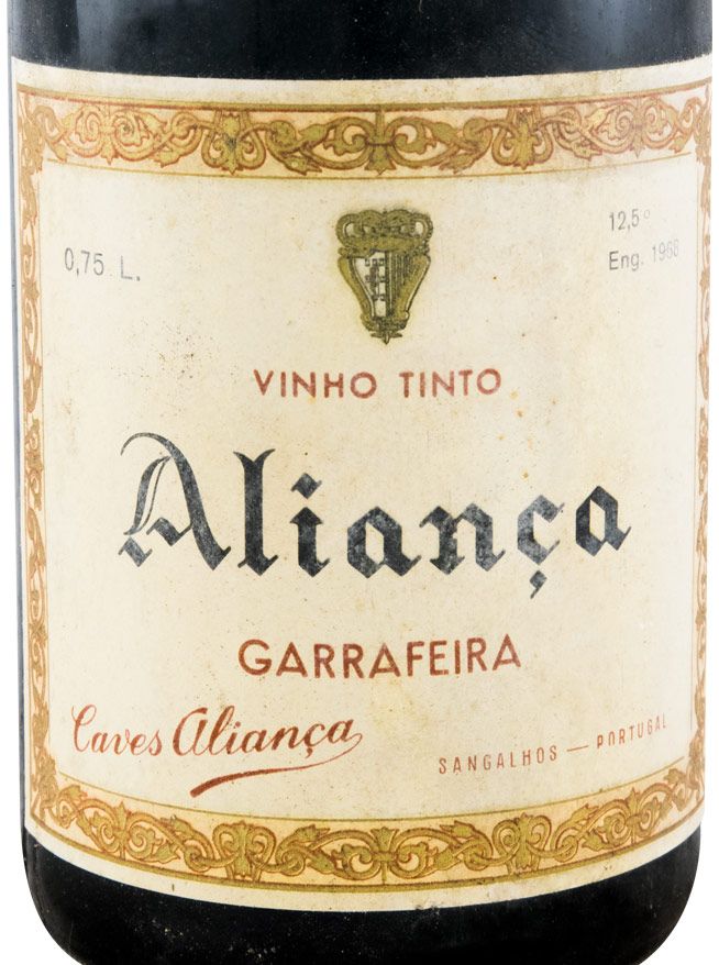1960 Aliança Garrafeira red (yellow label)