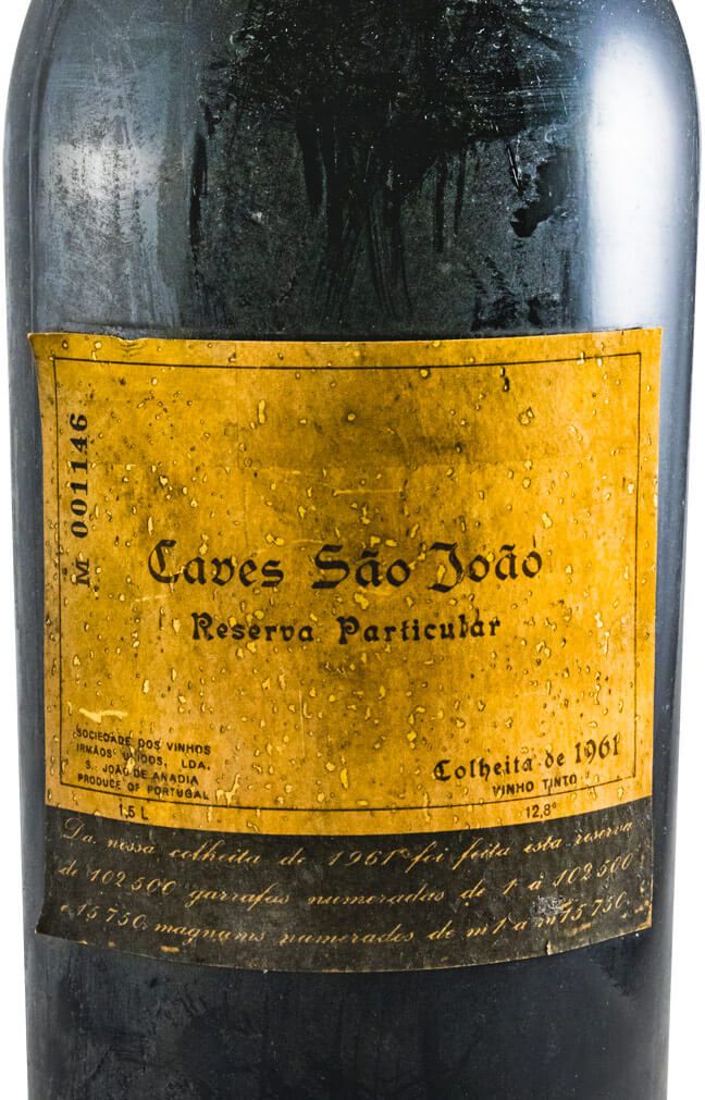 1961 Caves São João Reserva Particular tinto 1,5L