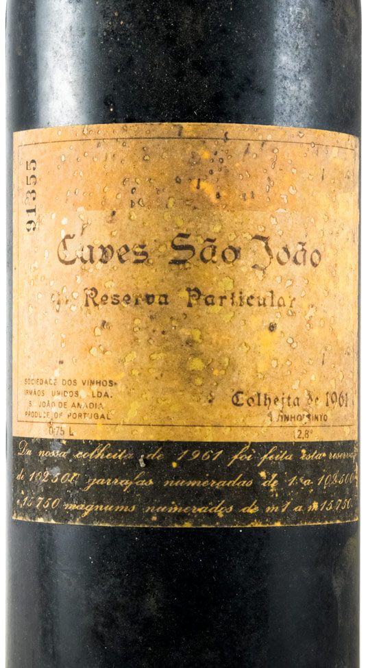1961 Caves São João Reserva Particular red