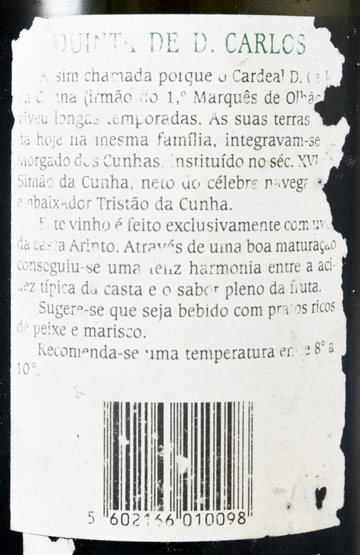 1994 Quinta D. Carlos Arinto branco