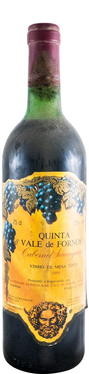 1988 Quinta Vale de Fornos Cabernet Sauvignon tinto