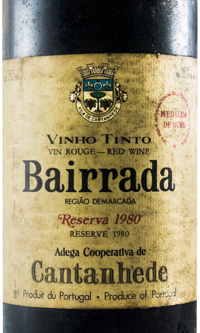 1980 Cantanhede Reserva red