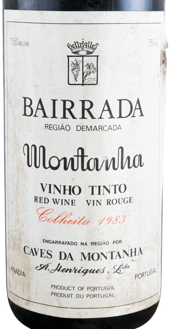 1983 Caves da Montanha Colheita Bairrada red