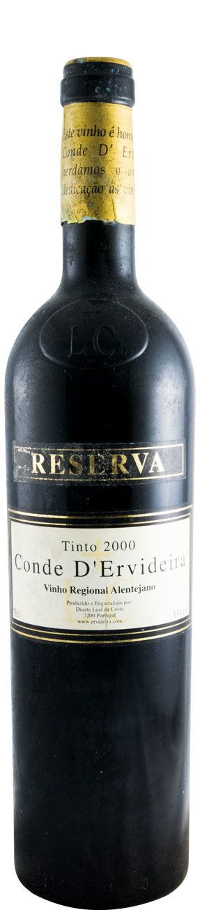 2000 Conde D'Ervideira Garrafeira red