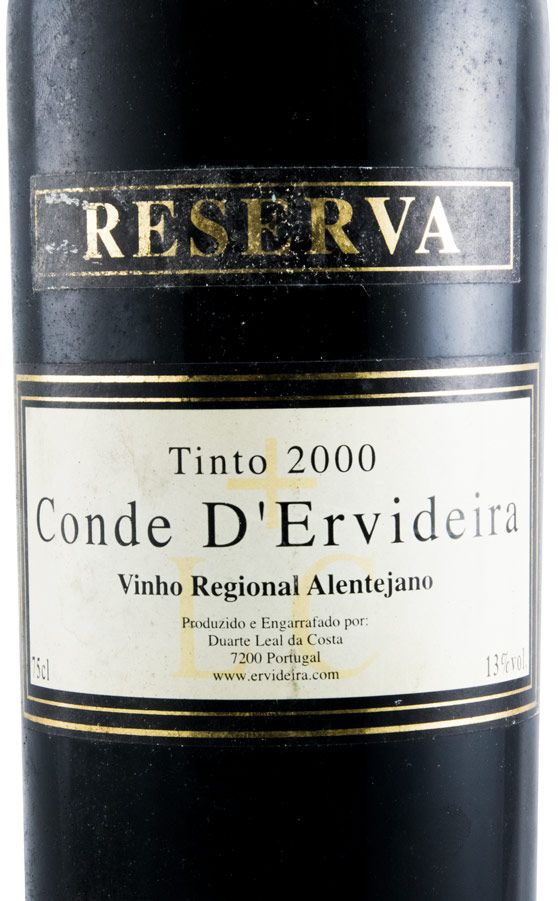 2000 Conde D'Ervideira Garrafeira red