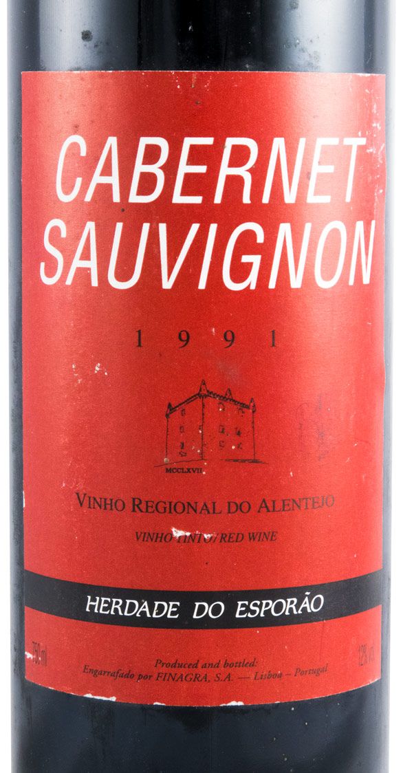 1991 Herdade do Esporão Cabernet Sauvignon red