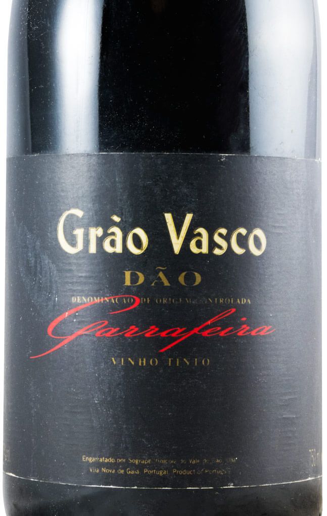 1992 Grão Vasco Garrafeira tinto