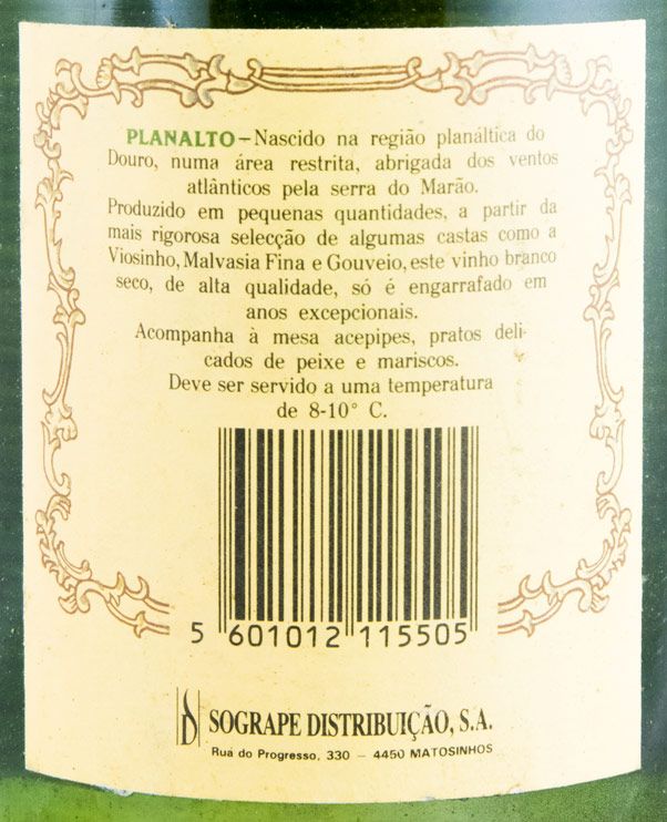 1991 Planalto Reserva branco