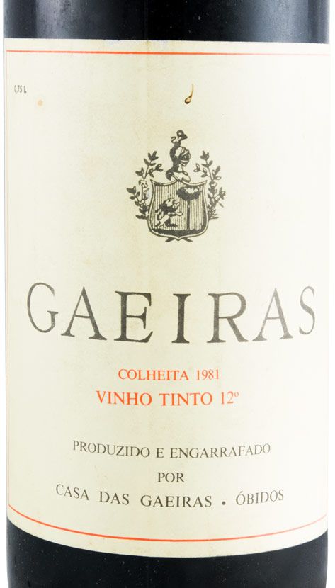 1981 Casa das Gaeiras tinto