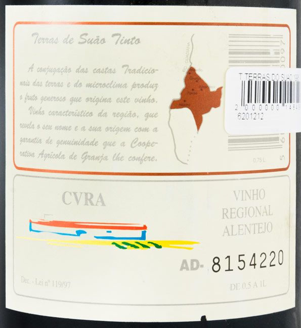 1996 Terras do Suão tinto
