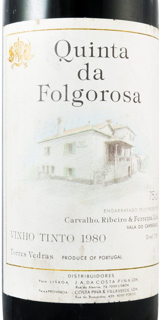 1980 Quinta da Folgorosa red