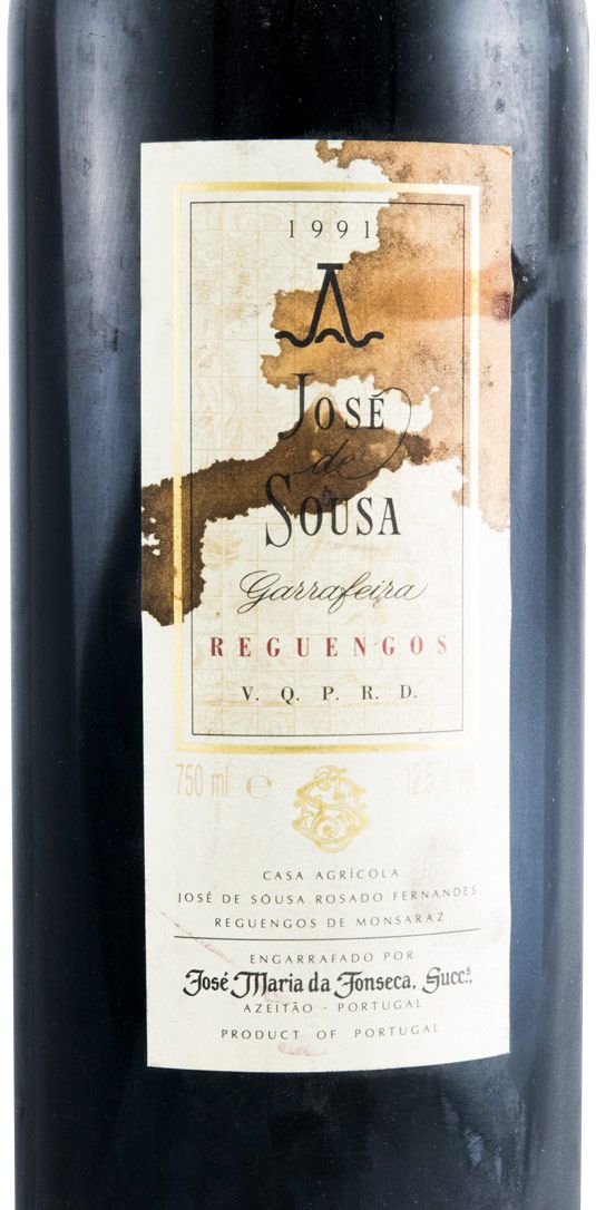1991 José Maria da Fonseca José de Sousa Garrafeira tinto