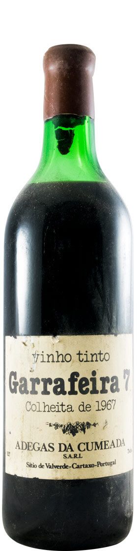 1967 Cumeada Garrafeira 7 red