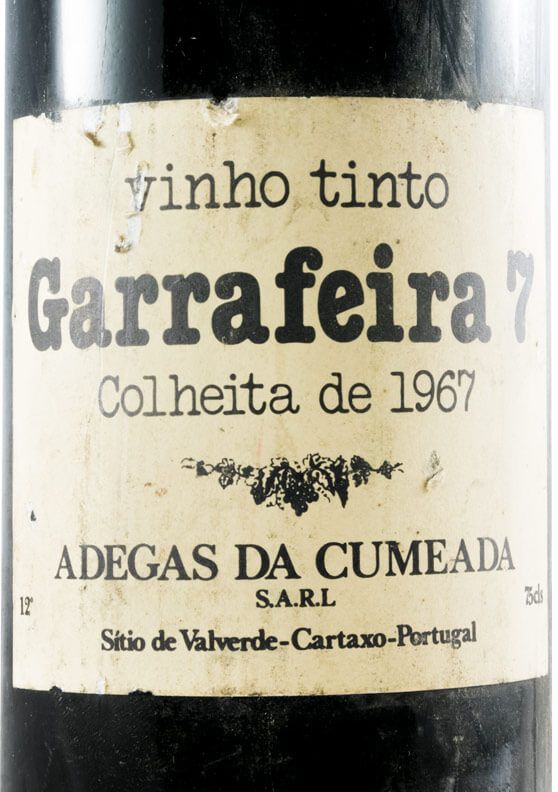 1967 Cumeada Garrafeira 7 red