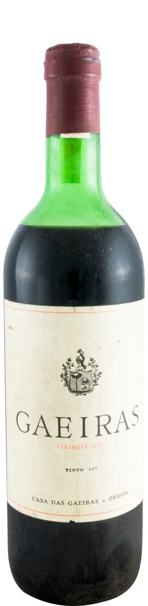 1979 Casa das Gaeiras red (damaged label)