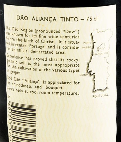 1985 Aliança tinto