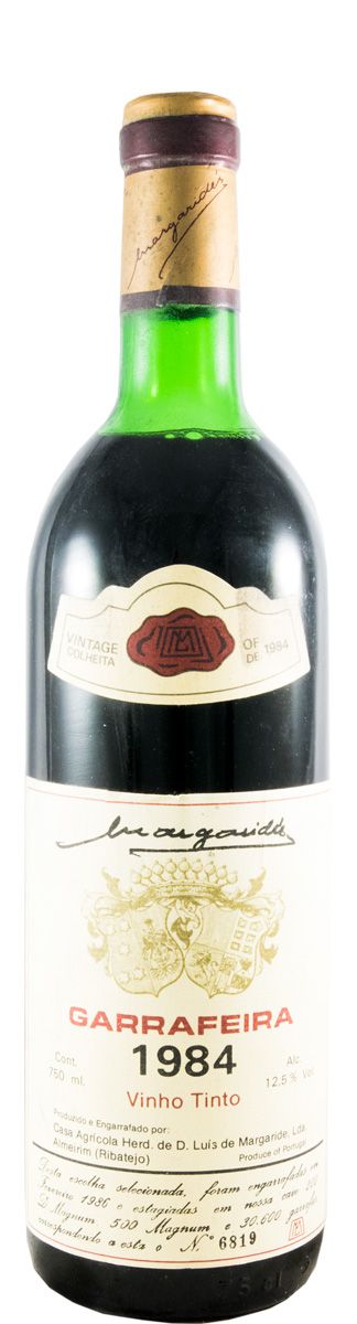 1984 Margarides Garrafeira red