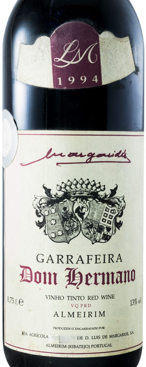 1994 Dom Hermano Garrafeira red