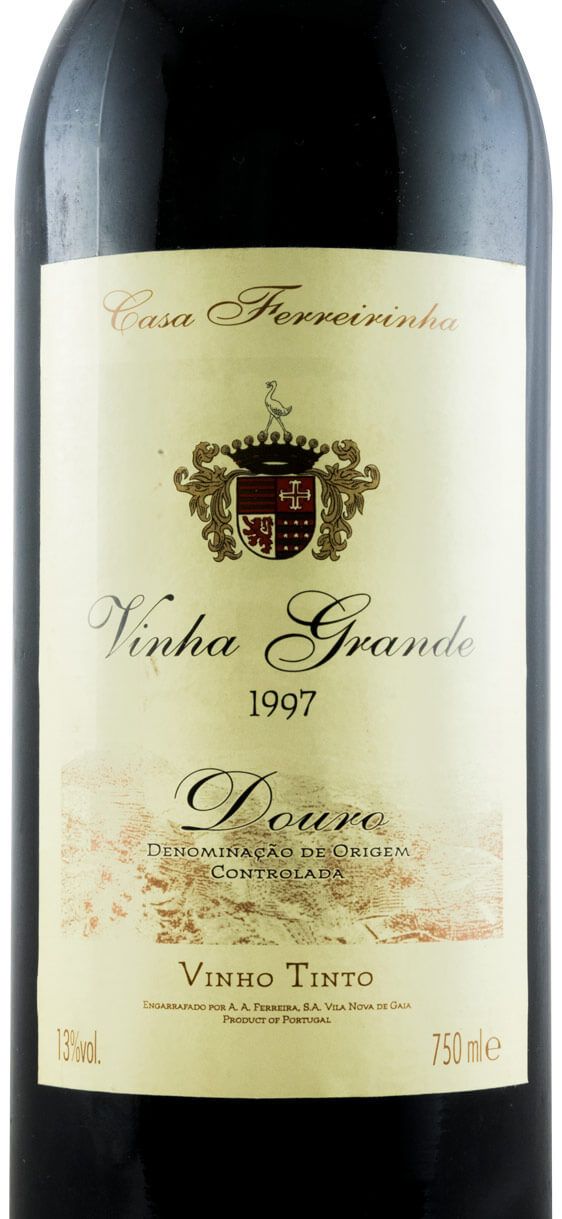 1997 Casa Ferreirinha Vinha Grande red