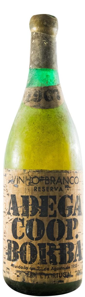 1967 Borba Reserva branco (rótulo de cortiça)
